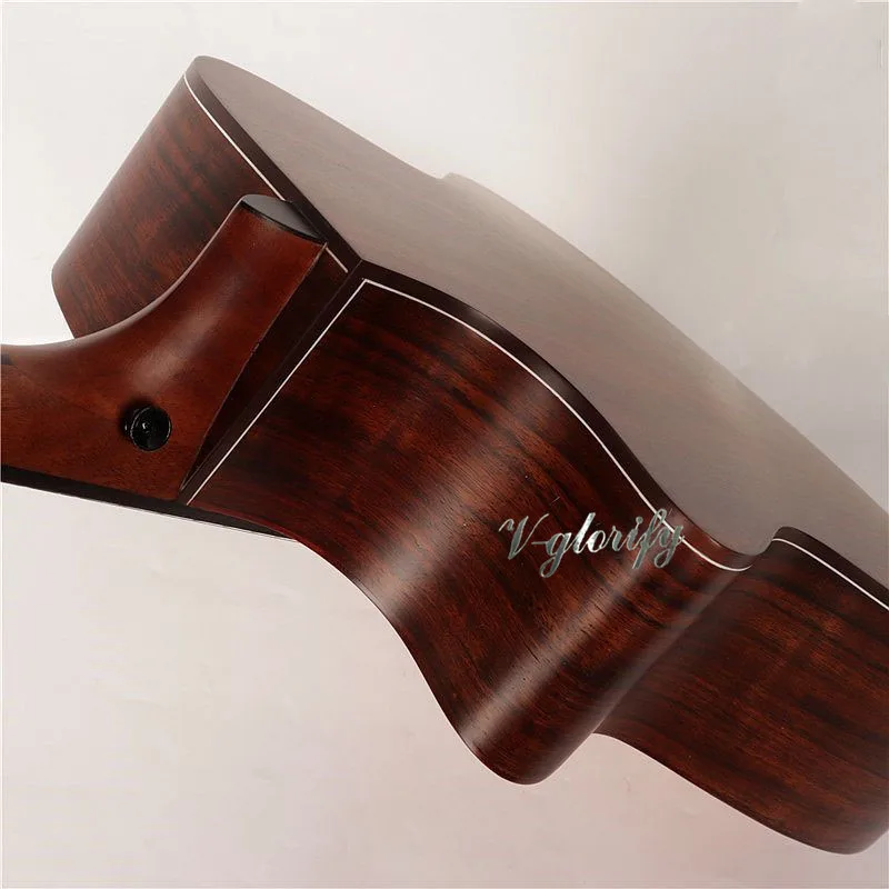 Red cedar top профессиональная модель luna акустическая гитара с электрическим