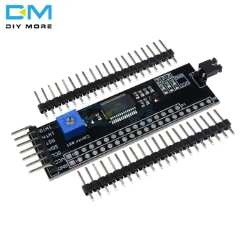 

MCP23017 1602 2004 12864 LCD I2C IIC TWI SPI Serial Interface Adapter Plate Board Converter Expander Module For Arduino With Pin