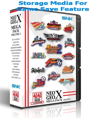 NEOGEO X Mega Pack Vol 1 для NEOGEO X GOLD system