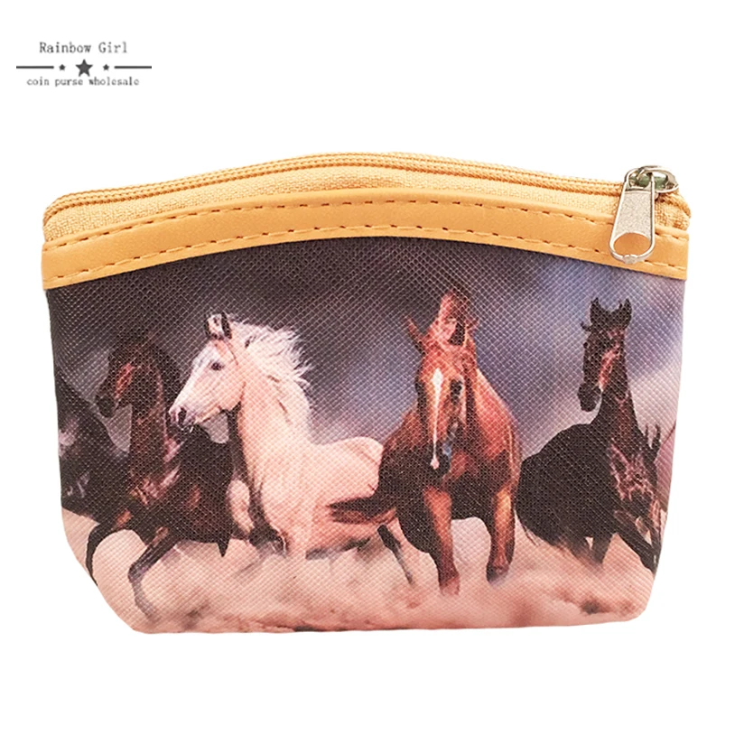 Rainbowgirl 2017 new coin font b purse b font horse style font b purse b font