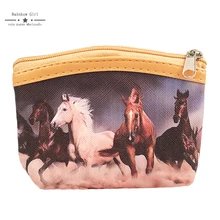 Rainbowgirl 2017 new coin font b purse b font horse style font b purse b font