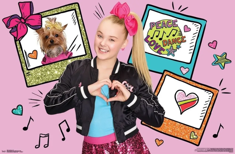 

JOJO SIWA - LOVE SILK POSTER Decorative Wall painting 24x36Inch