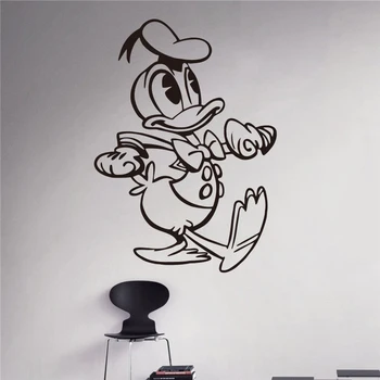

Creative New Donald Duck nephew Costume Kids Name baby wall stickers for kids rooms home decoration wall stickers # T197