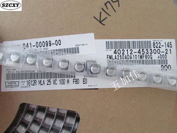 

100% New and original 25V100UF EMLA250ADA101MF80G size6.3*8mm Electrolytic capacitor