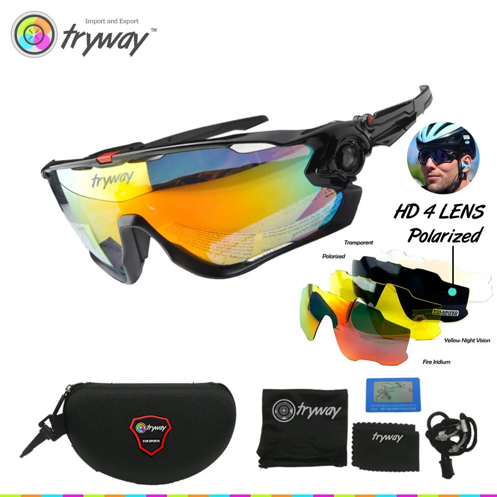 Prix pour Tryway Marque Polarisées occhiali ciclismo Cyclisme lunettes 4 lentille VTT Route Lunettes TR90 Lunettes Cicismo oculos de sol JBR lunettes de soleil Prix pour Tryway Marque Polarisées occhiali ciclismo Cyclisme lunettes 4 lentille VTT Route Lunettes TR90 Lunettes Cicismo oculos de sol JBR lunettes de soleil