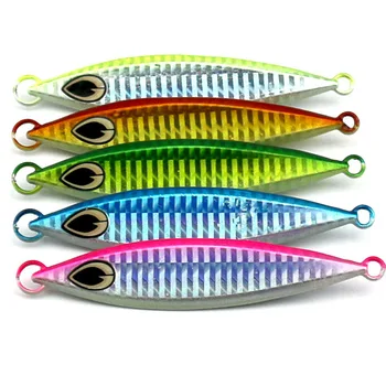 

HENGJIA 3pcs 20g/30g/40g/60g metal lead sea sinking fishing lures wobbler bass mixed color fishing baits pesca fishing tackles