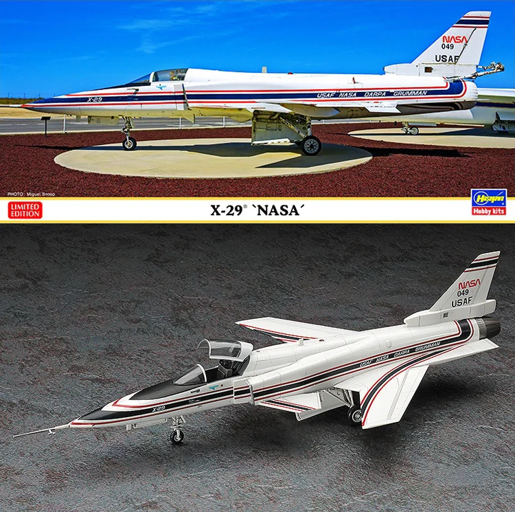

Assembled Aircraft Model Kyohko Hasegawa 02206 1/72 NASA X-29 Test Aircraft