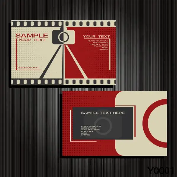 Бумажная карточка для фотографии Y0051|paper business card|business card templatebusiness |