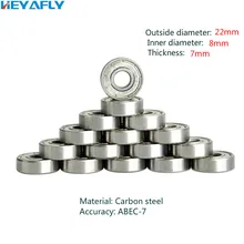 Роликовый подшипник 608zz Аксессуары для коньков скутеры ролик для скейтборда коньки общие фитинги Aaxletree Gudgeon блок