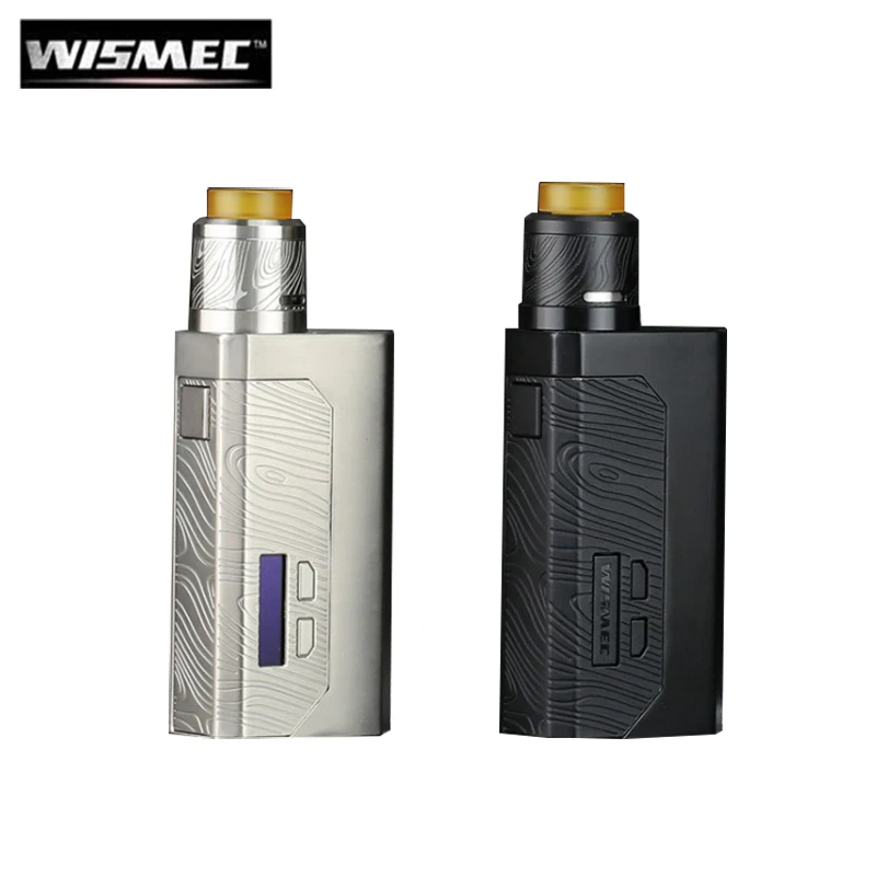 

Original Wismec LUXOTIC MF BOX with Guillotine V2 kit with Screen 100W LUXOTIC MF BOX with 7ml Squonk Bottle E Cigarette Kit