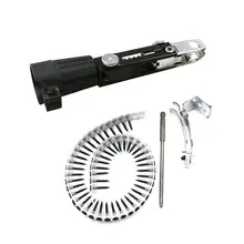 Новая автоматическая Цепь Гвоздь пистолет адаптер винтовой пистолет для электрической дрели деревообрабатывающий инструмент Беспроводная мощность дрель вложение