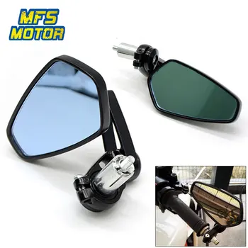

Universal 22mm 7/8" Motorcycle Handle Bar End Rearview Mirrors For Ducati Monster 1098 848 696 999 749 821796 1200 620 797 1100