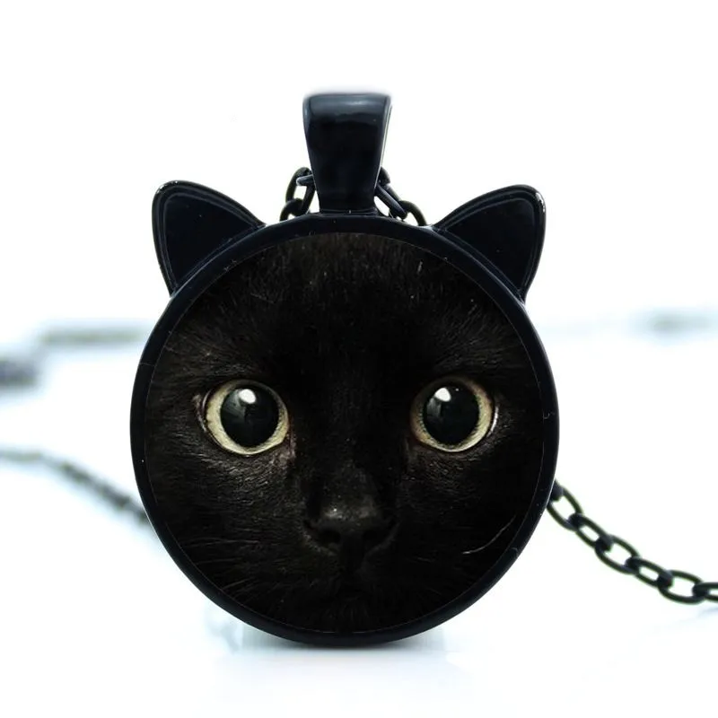 G886 Новый Чеширский Кот ожерелье кошка уха ювелирных изделий Улыбка Cat Кулон