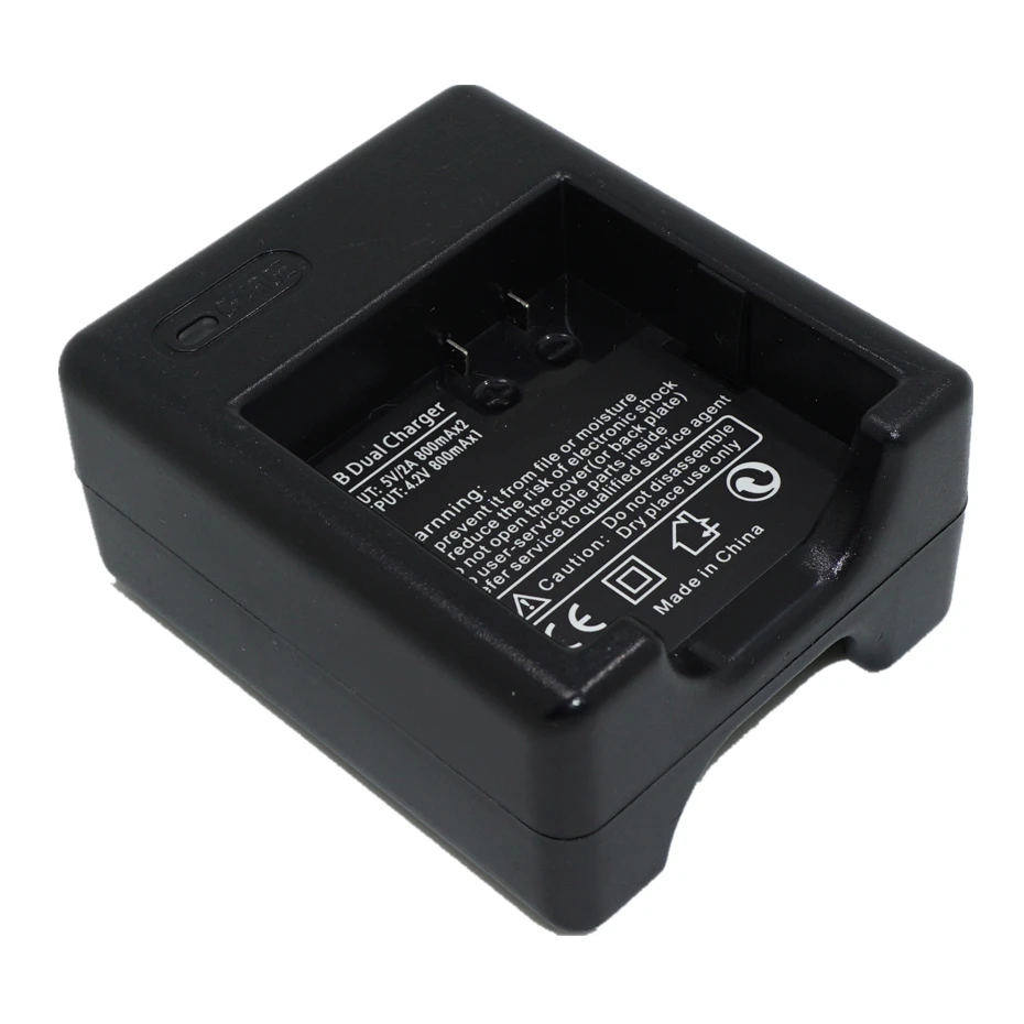 Chargers for Xiaomi Yi 2 4K battery USB Dual Bateria Charger For XiaoYi 2 4K Xiaomi Yi II 4K action camera Accessories (4)
