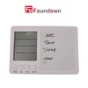 Minuterie de cuisine numérique grand écran LCD, minuterie numérique à 4 canaux, compte à rebours, pour tablettes KT002 (bouton blanc) ► Photo 2/5