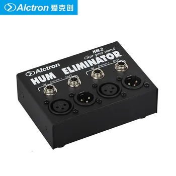

Alctron HM-2 hum eliminator plug and play suits for audio connection occasions to reduce the noise