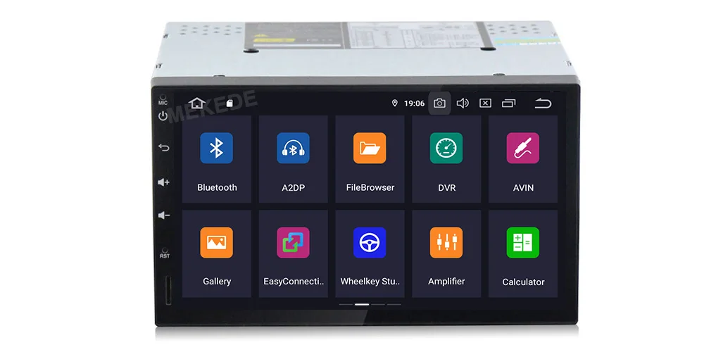 Sale 7" Octa Core Android9.0 Double Din ips dsp Car Multimedia player For Universal full touch screen Car Radio with 4GB RAM 64GB ROM 7