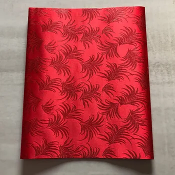 

2019 New Design Sego Headtie Red African Head Accessory 2PCS/Pack Nigerian Wedding And Party HeadWear Gele&Iple