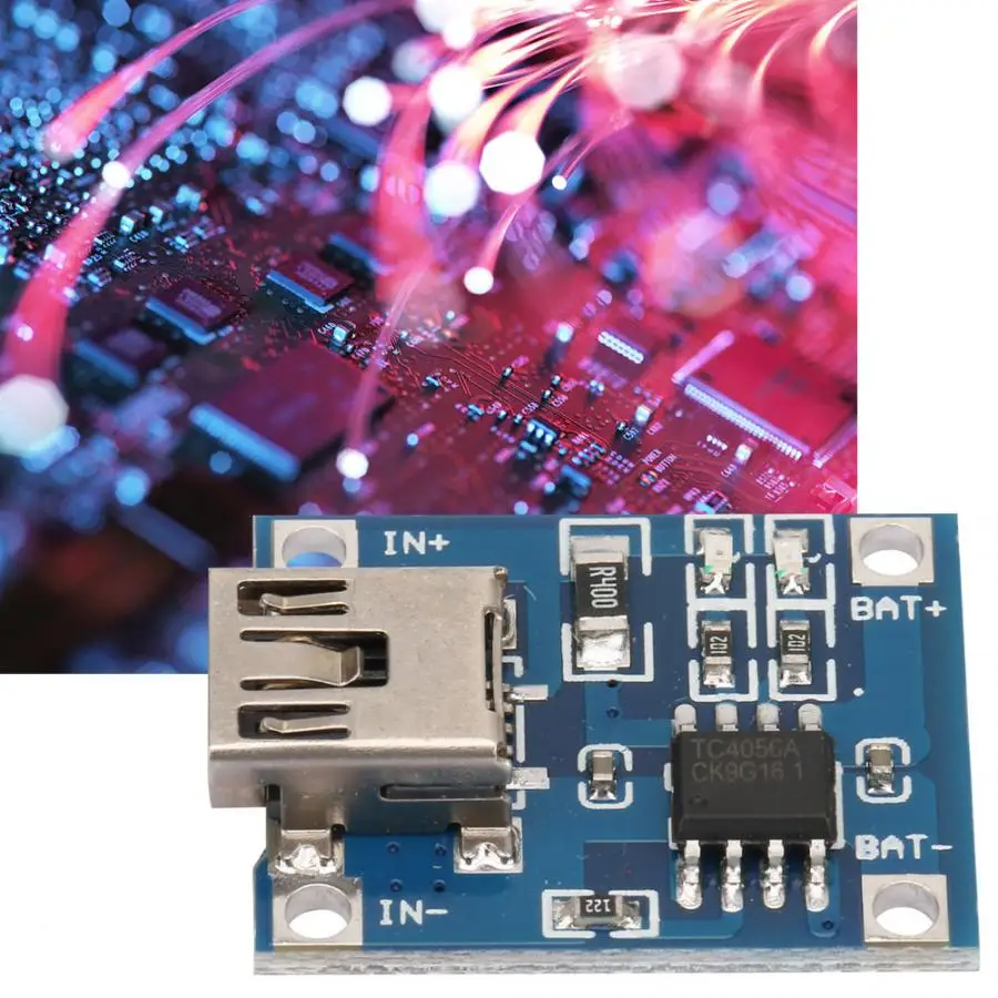 10 шт. type c /Micro USB 4 5 В 1 А TP4056 Φ 1A регулируемая литий ионная зарядная плата|Адаптеры