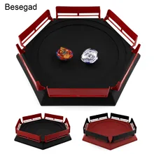 Besegad 38,5x34 см Burst гироскоп Арена диск захватывающий Дуэль спиннинг Топ пусковая установка стадион для мальчика Детский Рождественский подарок на день рождения