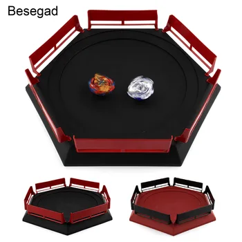 

Besegad 38.5 x 34cm Burst Gyro Arena Disk Exciting Duel Spinning Top Launcher Stadium for Boy Child Christmas Birthday Gifts