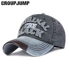 GROUP JUMP Весенняя хип-хоп кепка s Мужская брендовая бейсболка женская Snapback папа шляпа Gorras унисекс шляпы с буквами Casquette