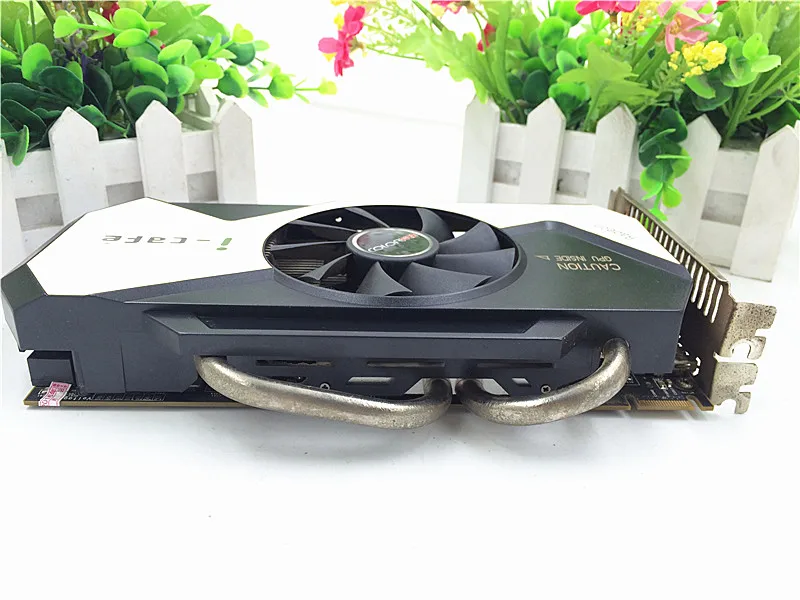  For Colorful HD6850 1G 256bit used game graphics 