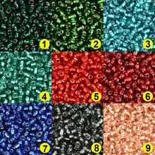 Approx.3MM стеклянные бусины Miyuki с серебряной подкладкой для изготовления ювелирных изделий Kralen амулеты бусина прокладка бисер Сделай Сам бисер чешский 8/0