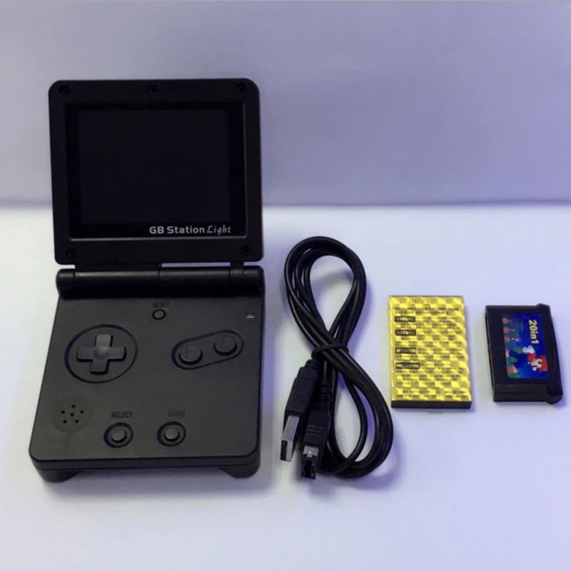 2021 NEW GB Station Light boy SP PVP Handheld Game Player 8-Bit Game Console with Bulit-in 500 Games Retro Style For Gaming