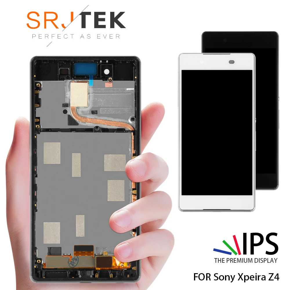 

5.2" LCD Display For SONY Z4 Z3 Plus Touch Screen Frame/Assembly For Sony Xperia Z4 Z3 Plus Z3+ E6533 E6553 Replacement Parts
