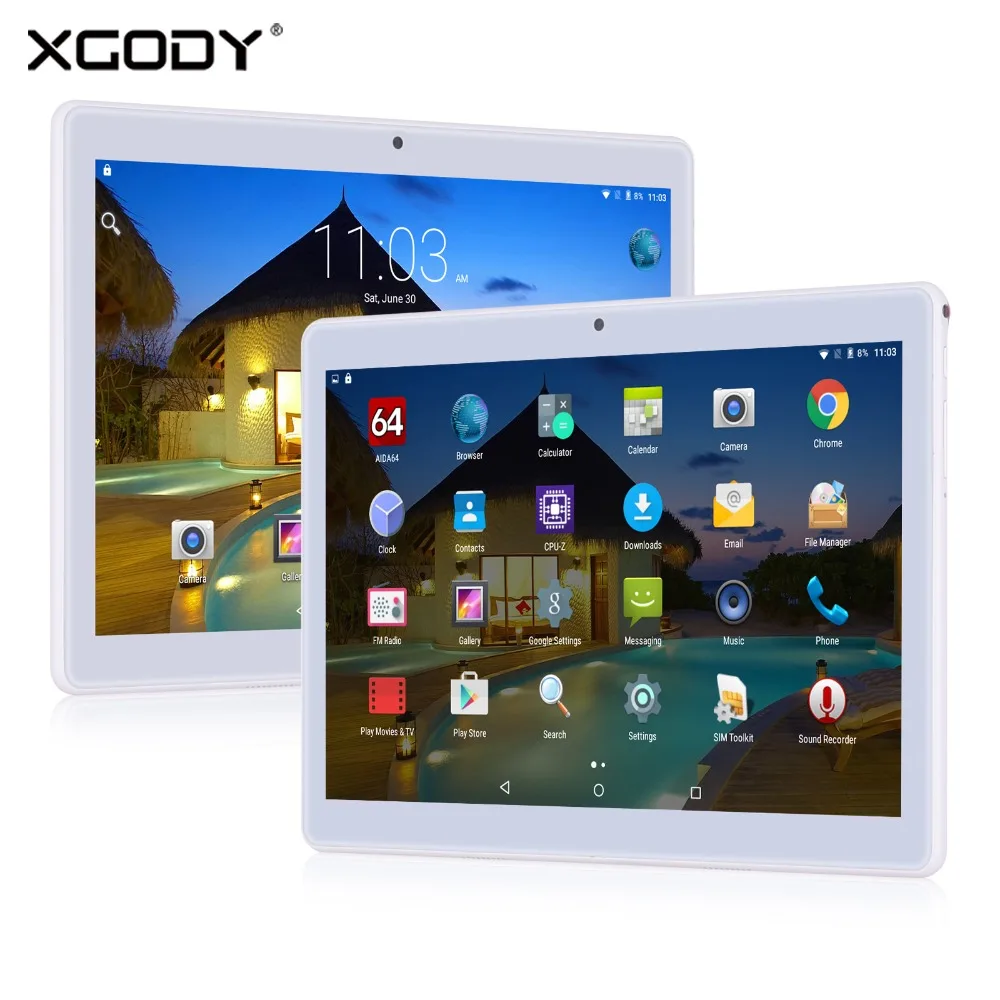 

10.1 Inch IPS 1280X800 Tablet PC 1G RAM 16G ROM Quad-core 2SIM 3G WCDMA Dual-SIM GPS WIFI tablet android