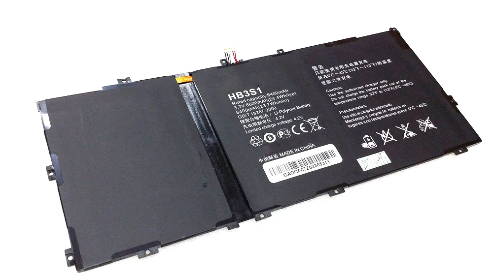 Литий ионный аккумулятор jinsuli HB3S1 для планшетного ПК 6400 мАч 3 7 в Huawei MediaPad 10FHD S10 S101U