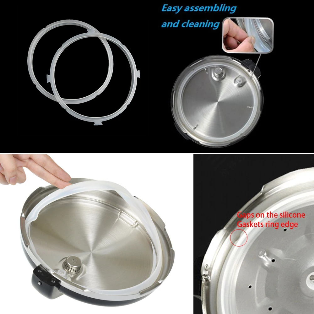 Buy 1PC Rubber Pressure Cooker Gaskets New Replacement