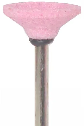 Brocas de Polimento Médio para o Metal e Liga Brocas de Acabamento e Moagem de Pedra Dental Caixa Pedra Rosa 100 Pçs - 6 Liga Dental brocas de acabamento e moagem de pedra