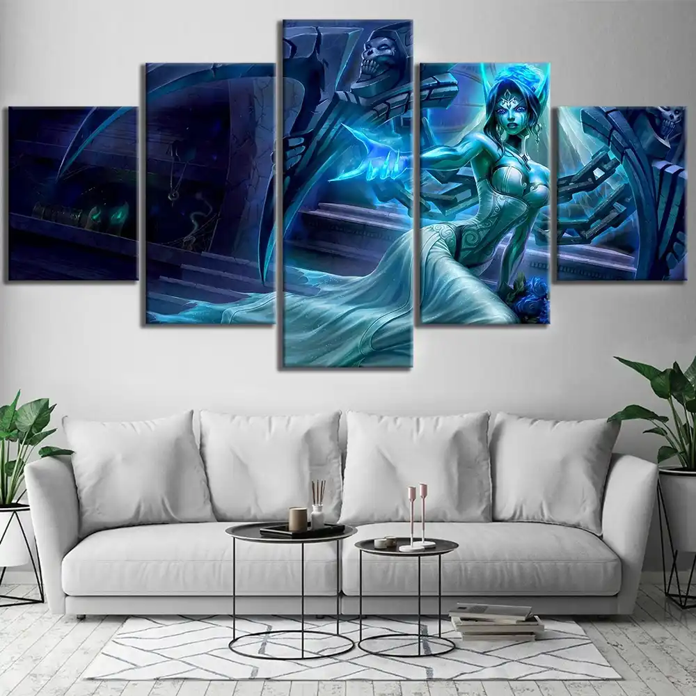 Poster De Videojuegos Morgana De Angel Caido De La Liga De