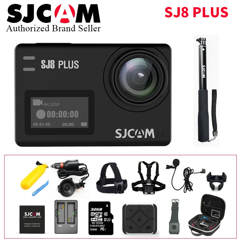 

Cheap SJCAM SJ8 Series SJ8 Plus 1290P 4K Action Camera WIFI Remote Control Waterproof Sports DV (Full Set Box)