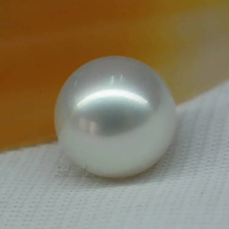 

huge perfect round 10-11mm Australian south seas white loose pearl undrilled