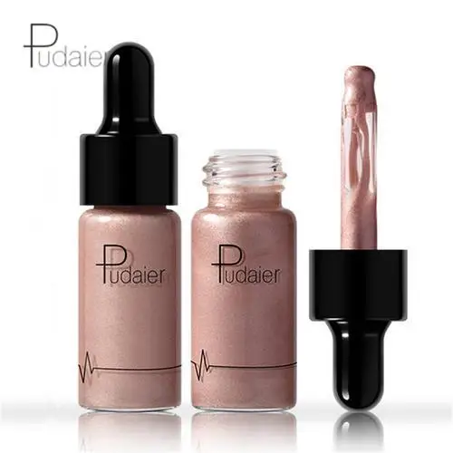 

Pudaier 12 Colors Liquid Highlighter Face Lips Highlighter Make Up Highlighter Cream Liquid Foundation Illuminating Cream