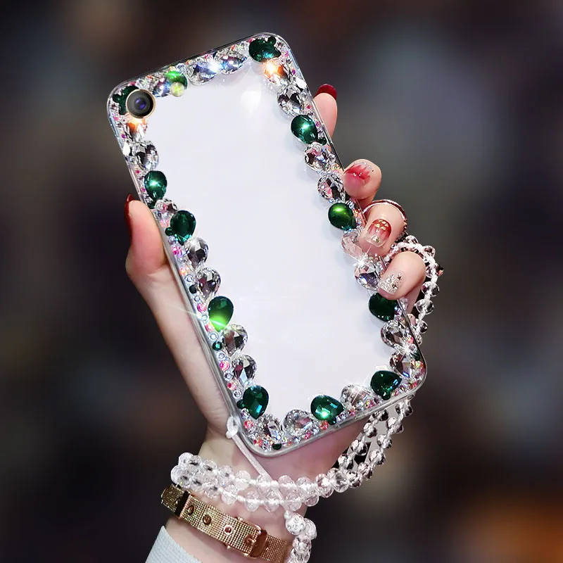 Подходит для Vivo Y67 Diamond TPU Crystal горный хрусталь прозрачный чехол телефона| |