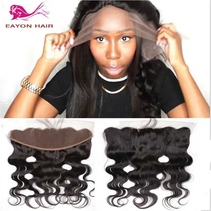 Best lace frontals Malaysian lace frontal hair pieces Middle 3 Part lace frontal with baby hair