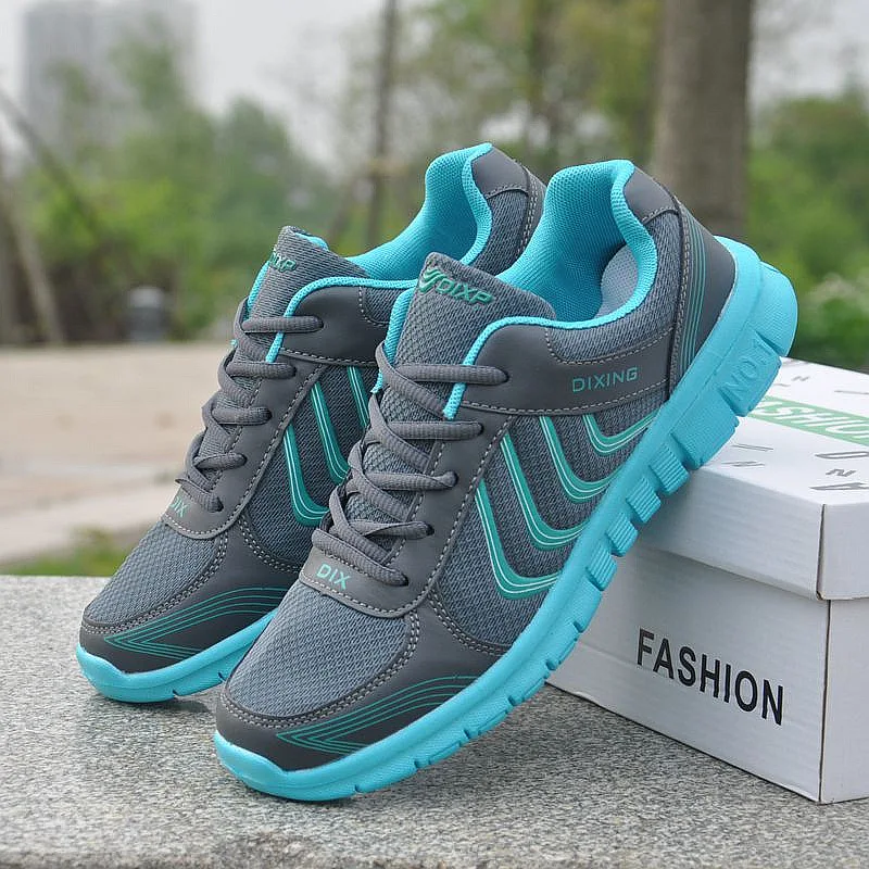 

2019 Spring New Platform Sneakers Women Shoes Casual Air Mesh Female Flats Shoes For Woman