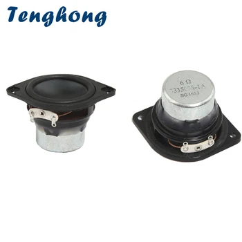 

Tenghong 2pcs 1.5 Inch Full Range Speakers 6Ohm 8W Portable Audio Bluetooth Speaker Unit Treble Midrange Bass Mini Loudspeakers