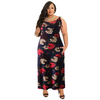 

2019 new summer fashion style african women plus size dress XXL-6XL