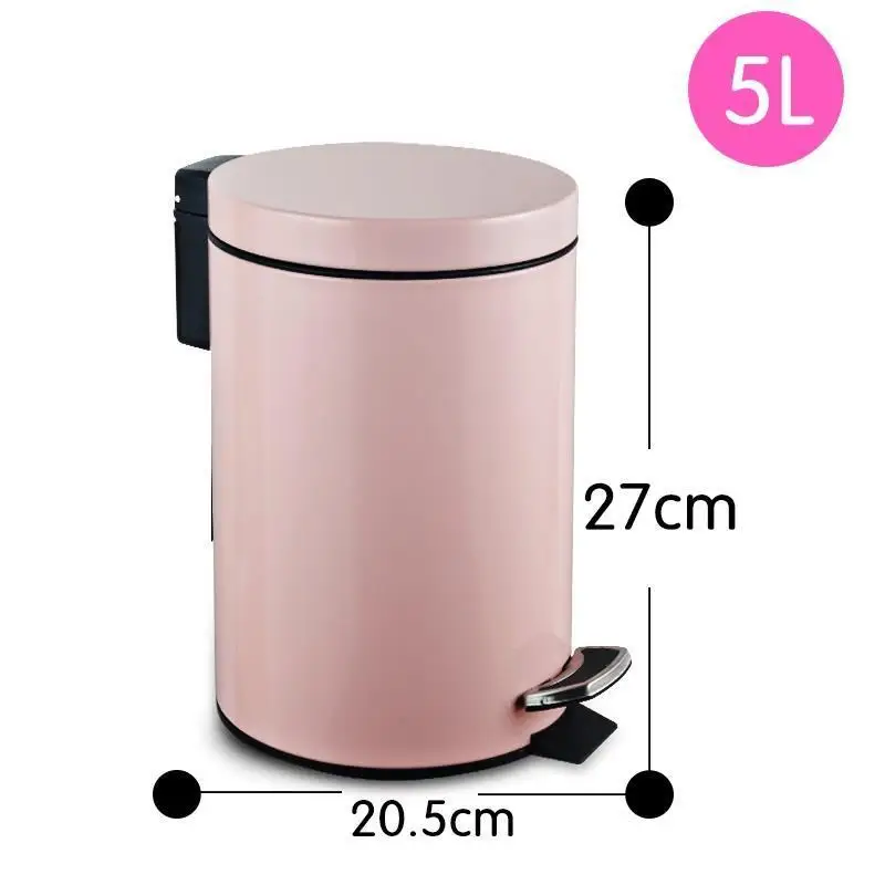 Ноль отходов Trashcan Basurero Papelera мусора кухня держатель Lixeira де Banheiro педаль Poubelle мусорная корзина для мусора - Цвет: Version I