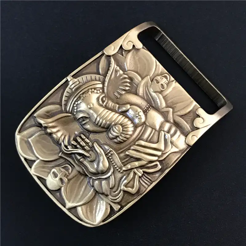 elephant belt buckle
