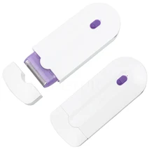 Волосы Kemei жидкость для снятия поворотный Эпилятор перезаряжаемый удаление волос Мгновенный Сенсор свет безопасно для бритвы