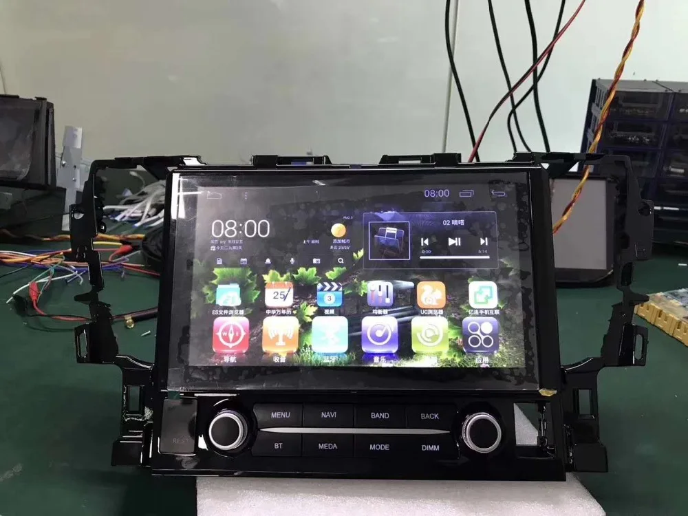 Perfect Chogath 10inch car multimedia player android system for Alphard 2015 1