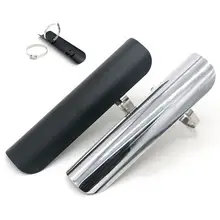 Мотоциклетная выхлопная труба тепловой щит мотоциклетная Анти-Горячая Пластина Крышка глушитель труба крышка тепловой щит Декор защита