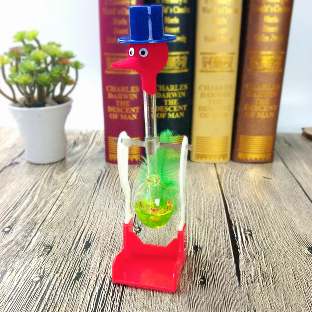 

Gifts Interactive Educational Perpetual Motion Duck Non-Stop Kids Dipping Desk Funny Lucky Liquid Toy Drinking Bird