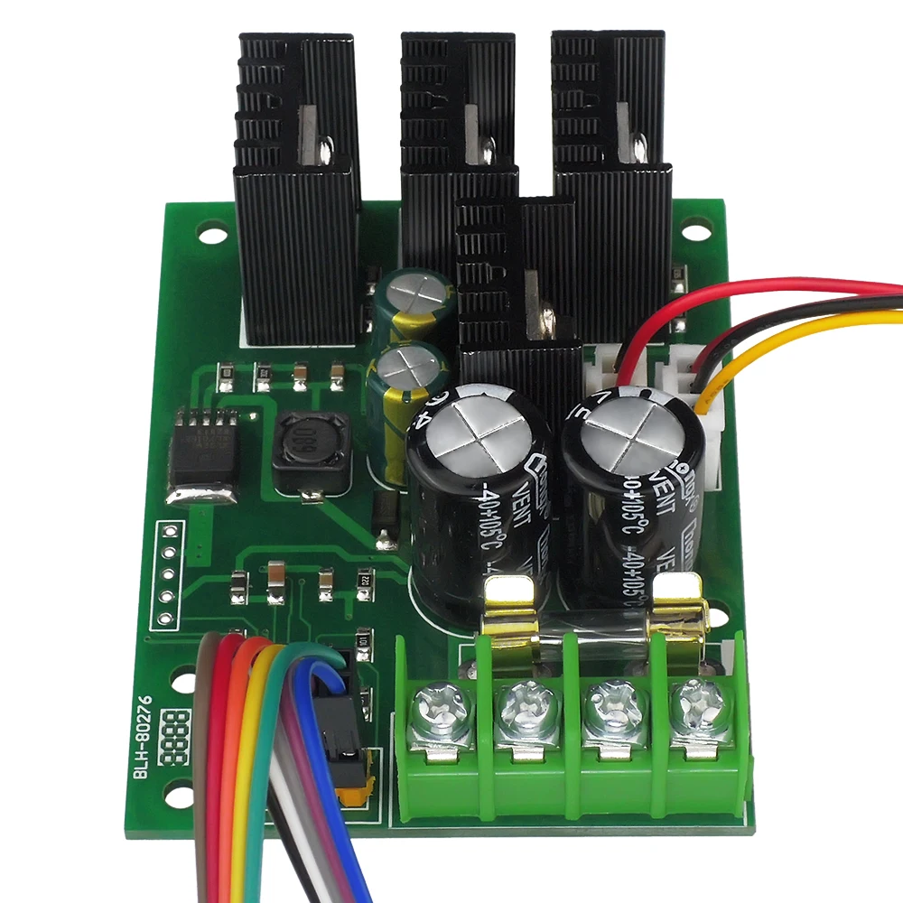 Регулятор скорости двигателя PWM 6V12V24V48V контроллер постоянного тока 15 кГц 30 А